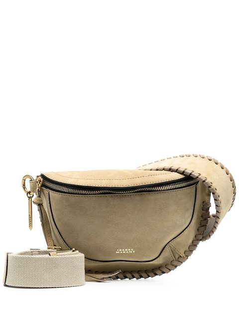 ISABEL MARANT stitched edge shoulder bag