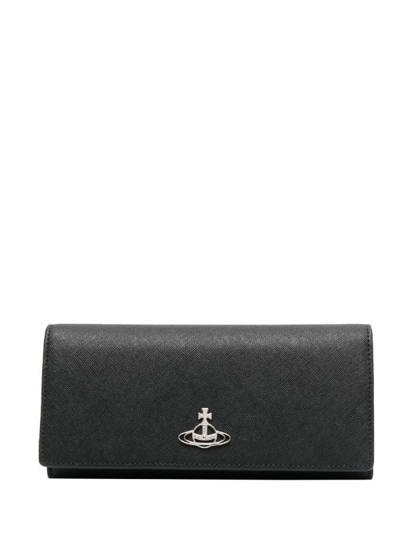 Vivienne Westwood Orb-plaque Leather Phone Pouch - Farfetch