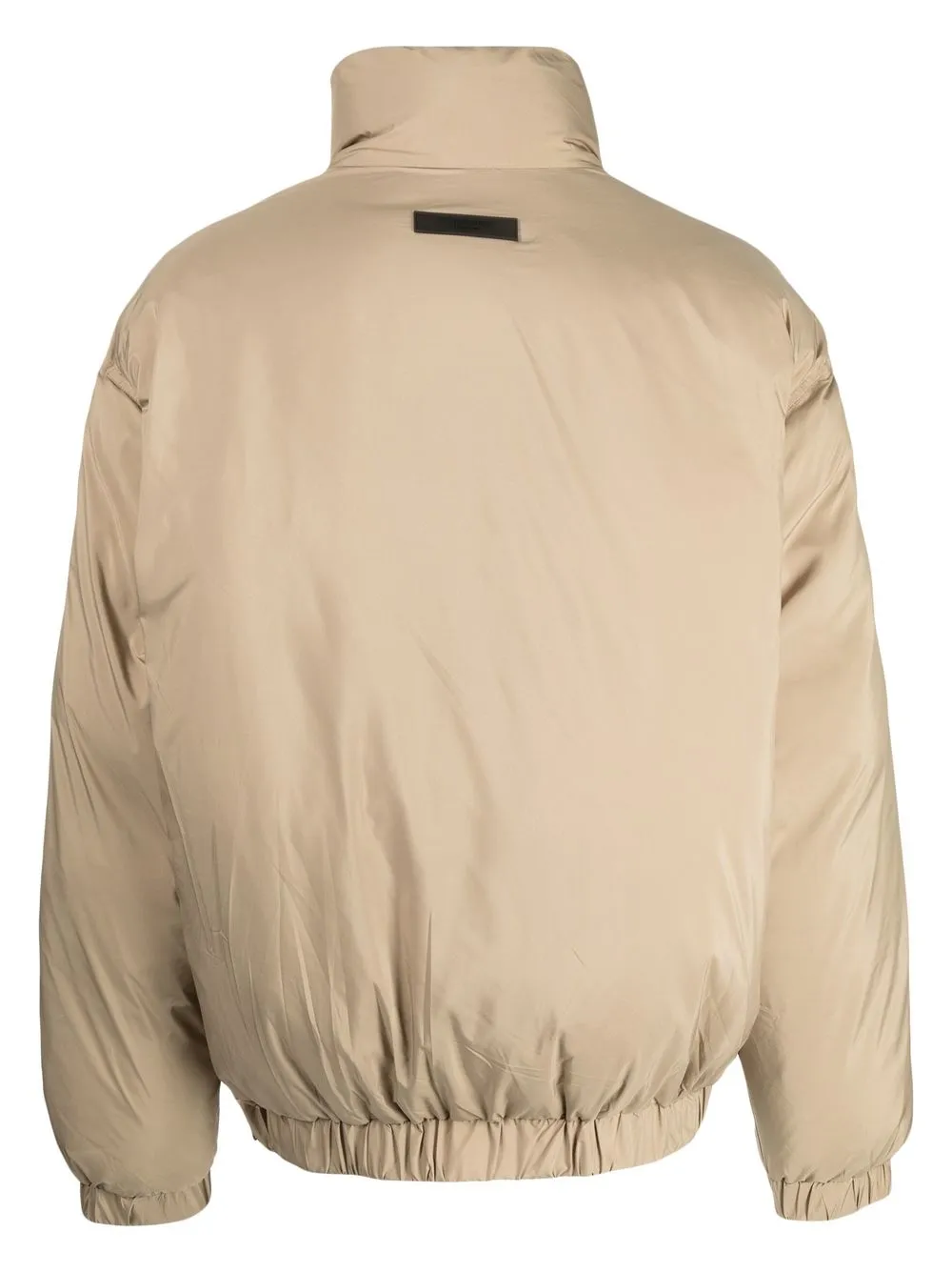 Fear Of God Essentials Gefütterte Jacke Mit Reißverschluss   Braun 
