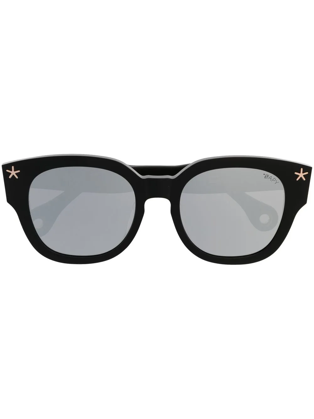 

BAPY BY *A BATHING APE® round-frame tinted sunglasses - Black