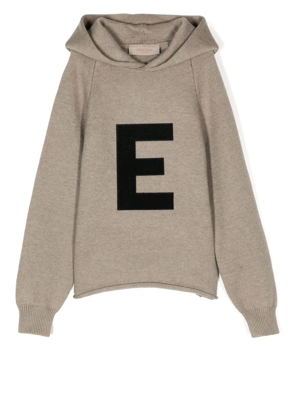 

FEAR OF GOD ESSENTIALS hoodie con letras del alfabeto - Gris