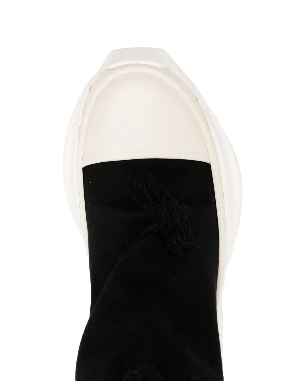 thigh-high sock boots