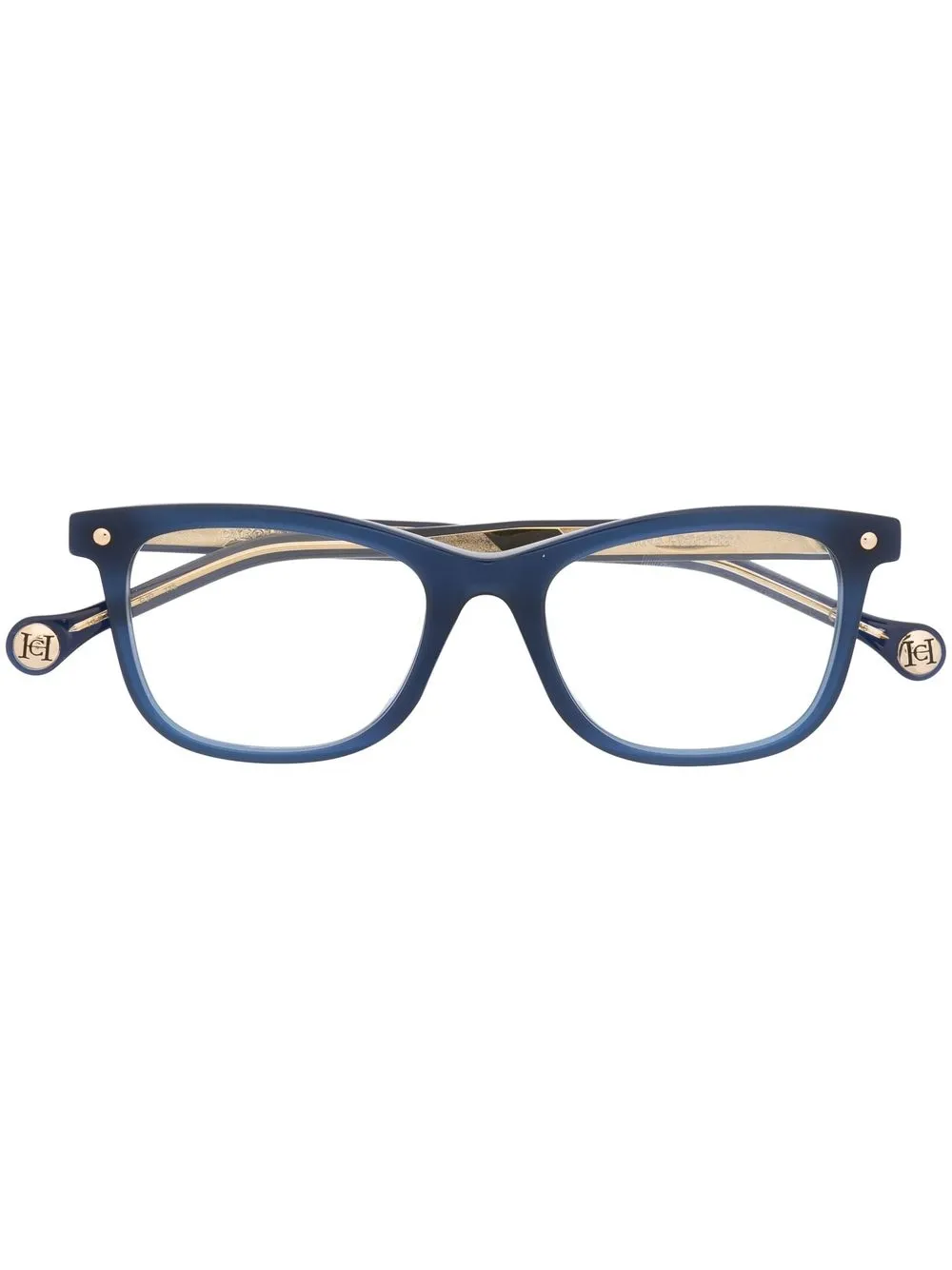 

Carolina Herrera wayfarer-frame optical glasses - Blue