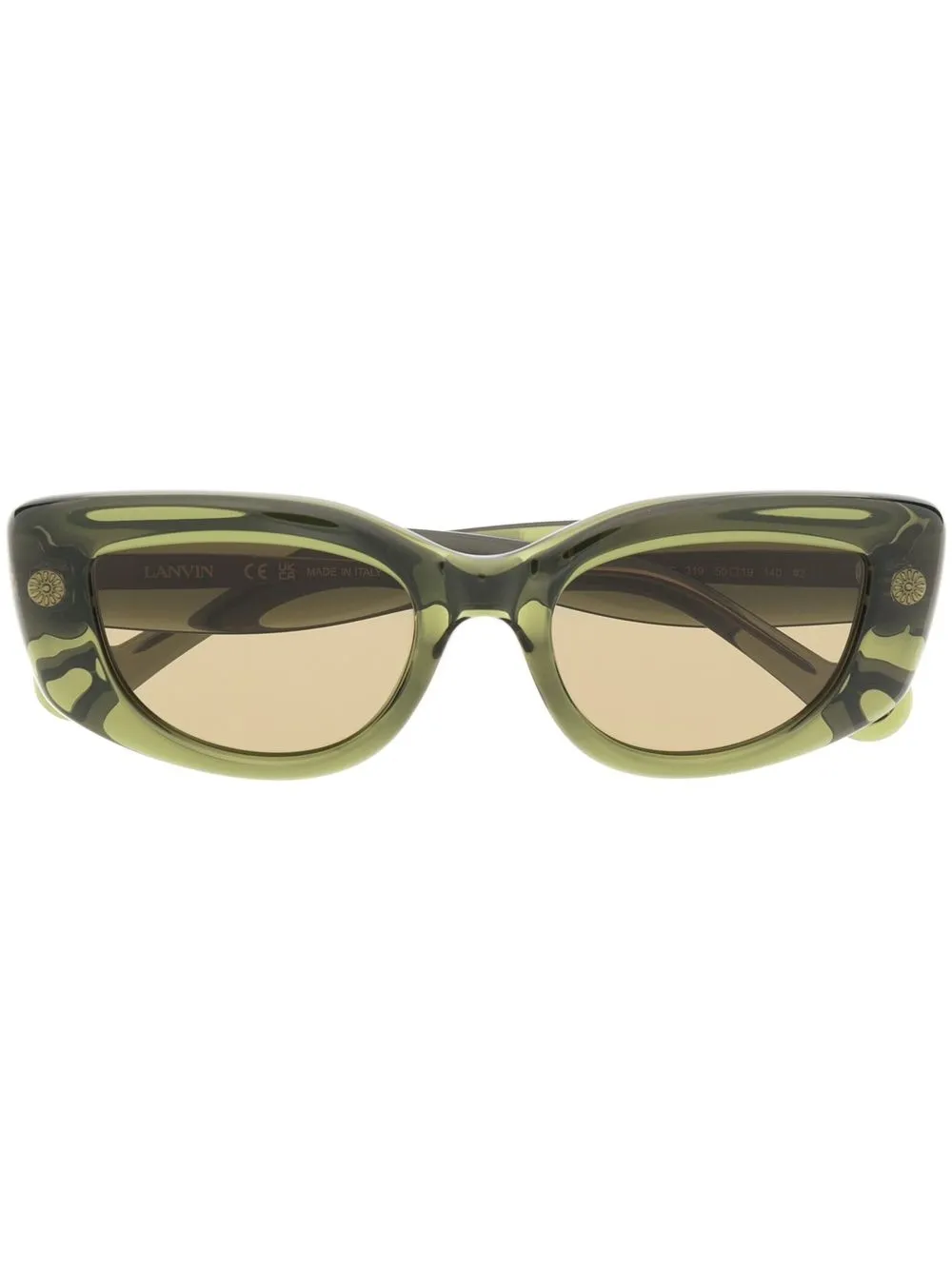 

Lanvin lentes de sol con armazón cat eye - Verde