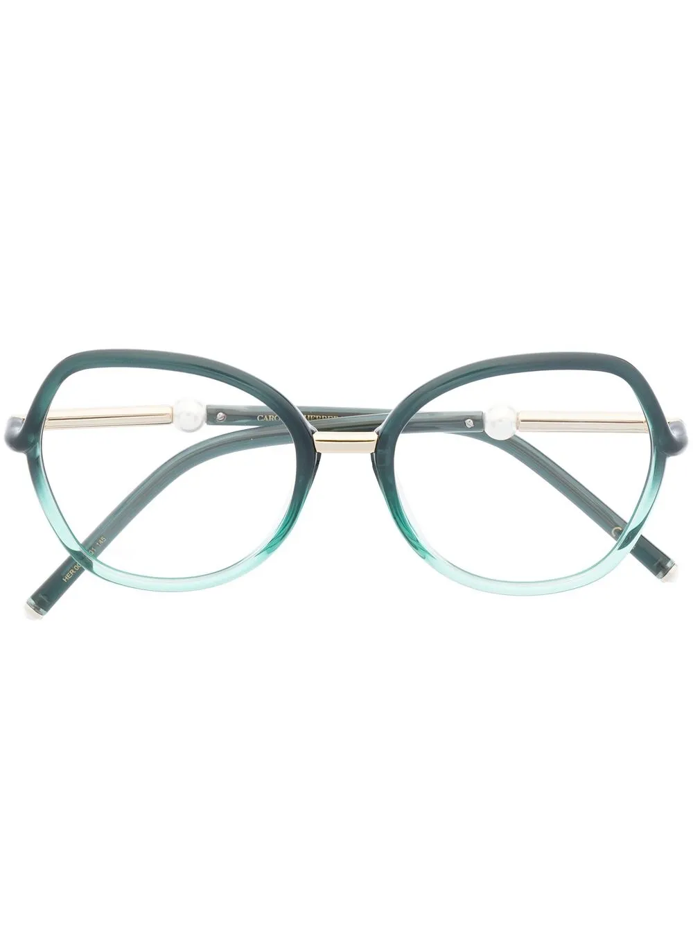 

Carolina Herrera HER 0080 C53 601 oversized glasses - Green