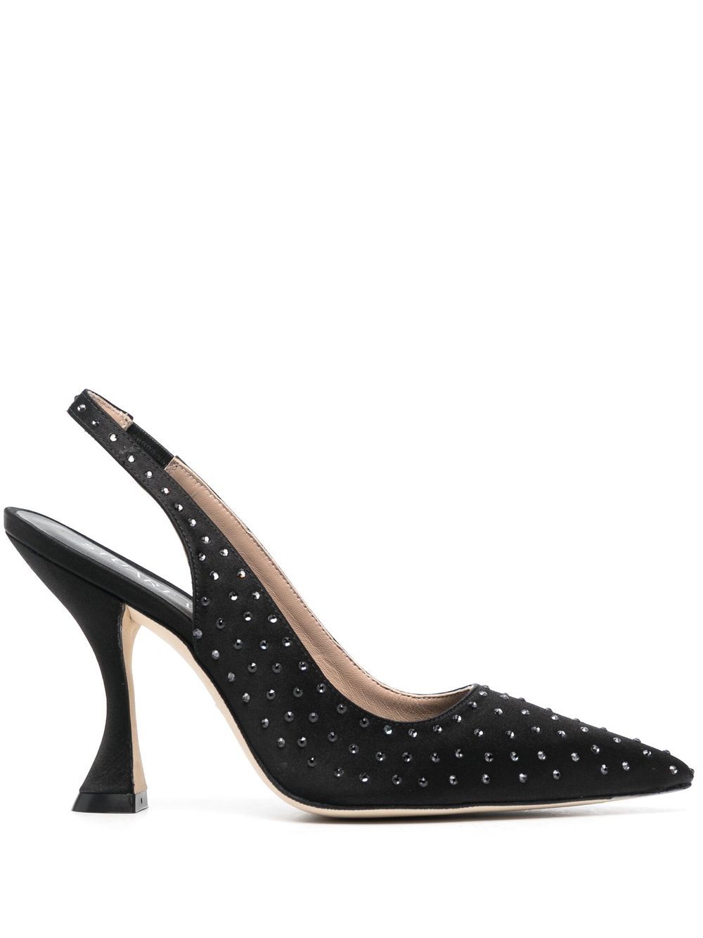 

Stuart Weitzman zapatillas con detalles de cristal - Negro