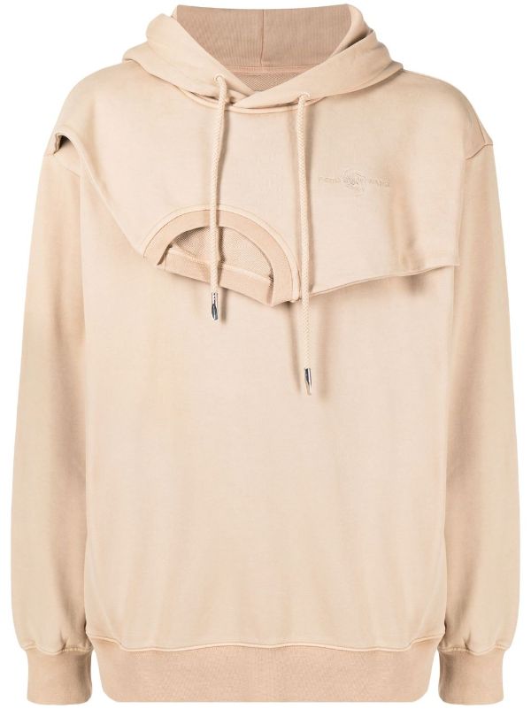 Feng Chen Wang Panelled Drawstring Hooded Jacket - Farfetch