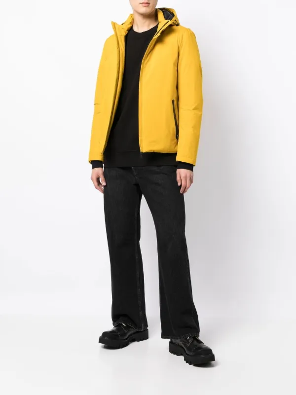 ［期間限定販売］Herno GORE-TEX イエロー ジャケット　サイズ46 Herno フーデッドジャケット | イエロー | FARFETCH JP