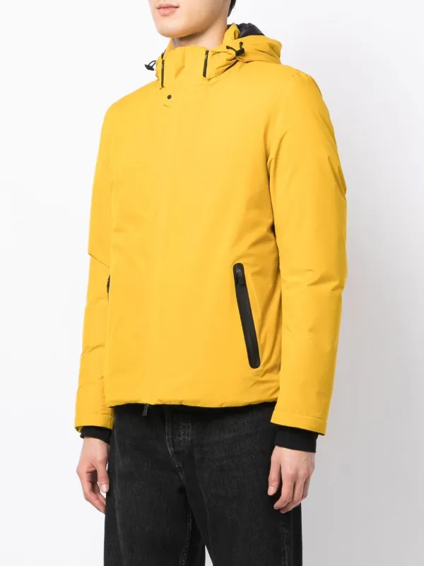 Herno フーデッドジャケット | イエロー | FARFETCH JP