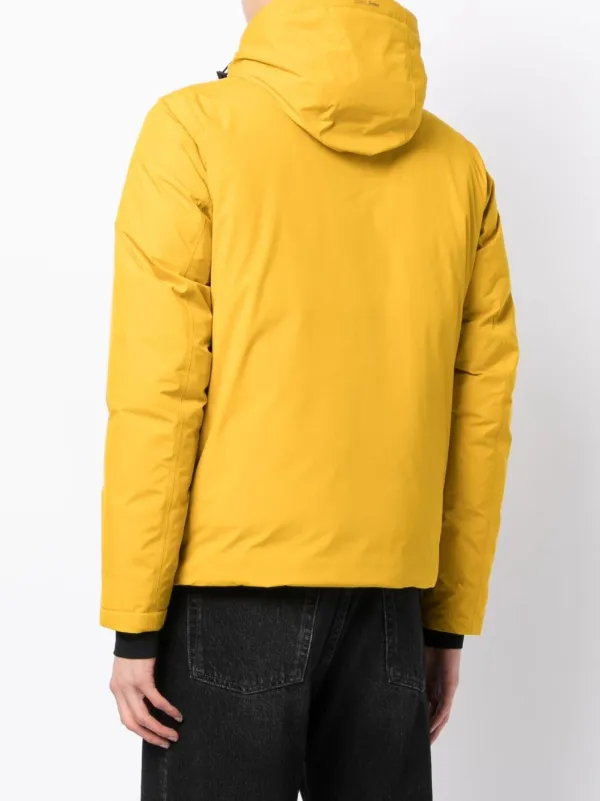 Herno フーデッドジャケット | イエロー | FARFETCH JP