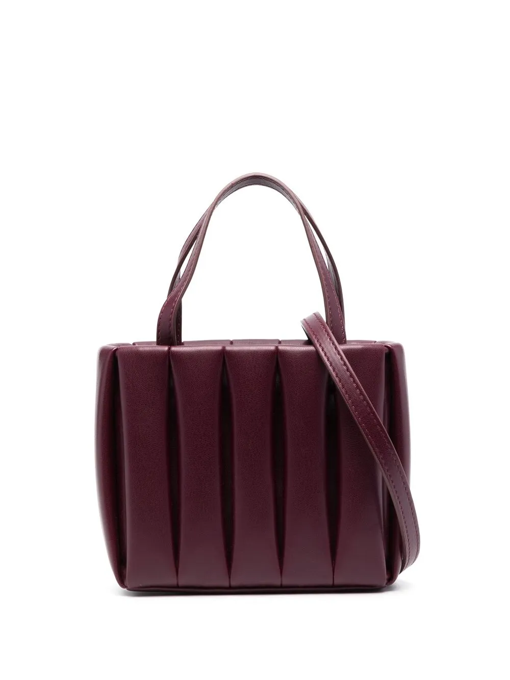 

Themoirè Aria quilted tote bag - Purple