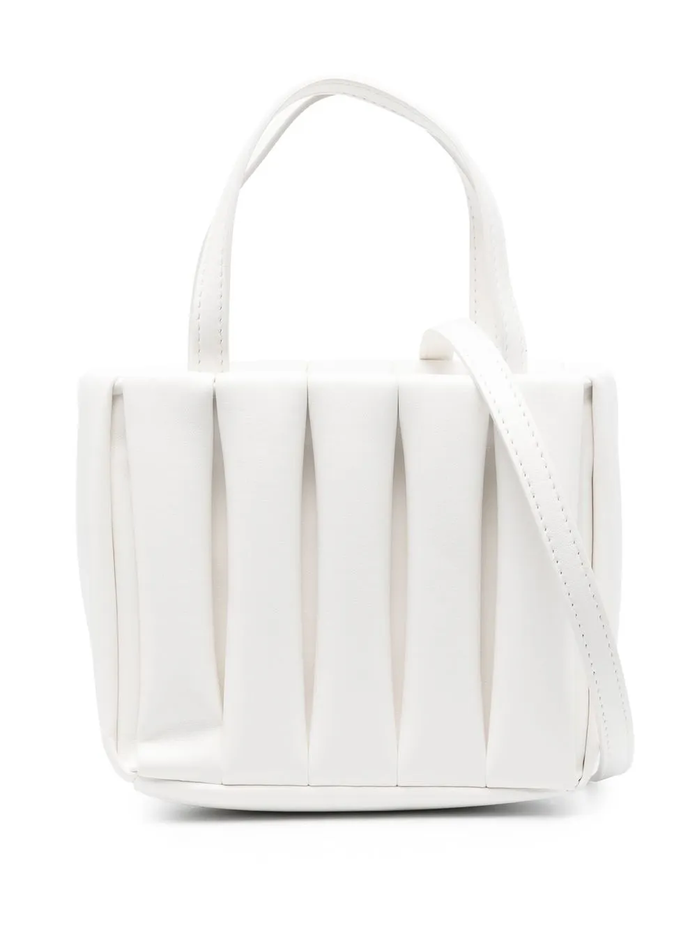 

Themoirè Aria quilted tote bag - White