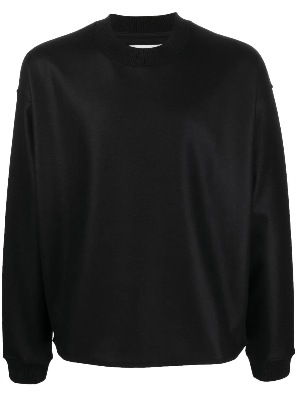 

Jil Sander sudadera con cuello redondo - Negro