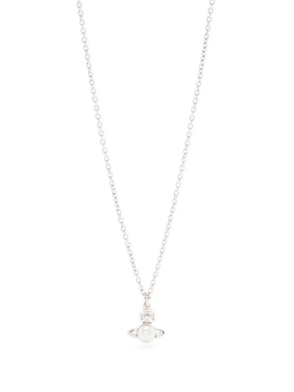 

Vivienne Westwood collar con motivo Orb - Plateado