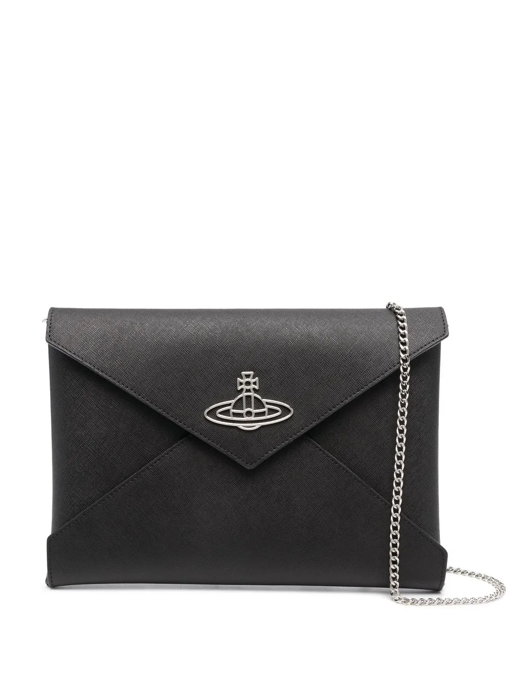 

Vivienne Westwood bolsa de mando con placa orb - Negro