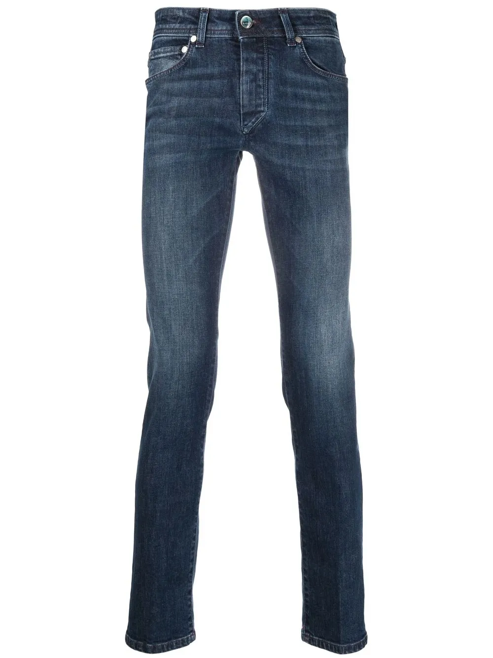 

Barba mid-rise straight-leg jeans - Blue