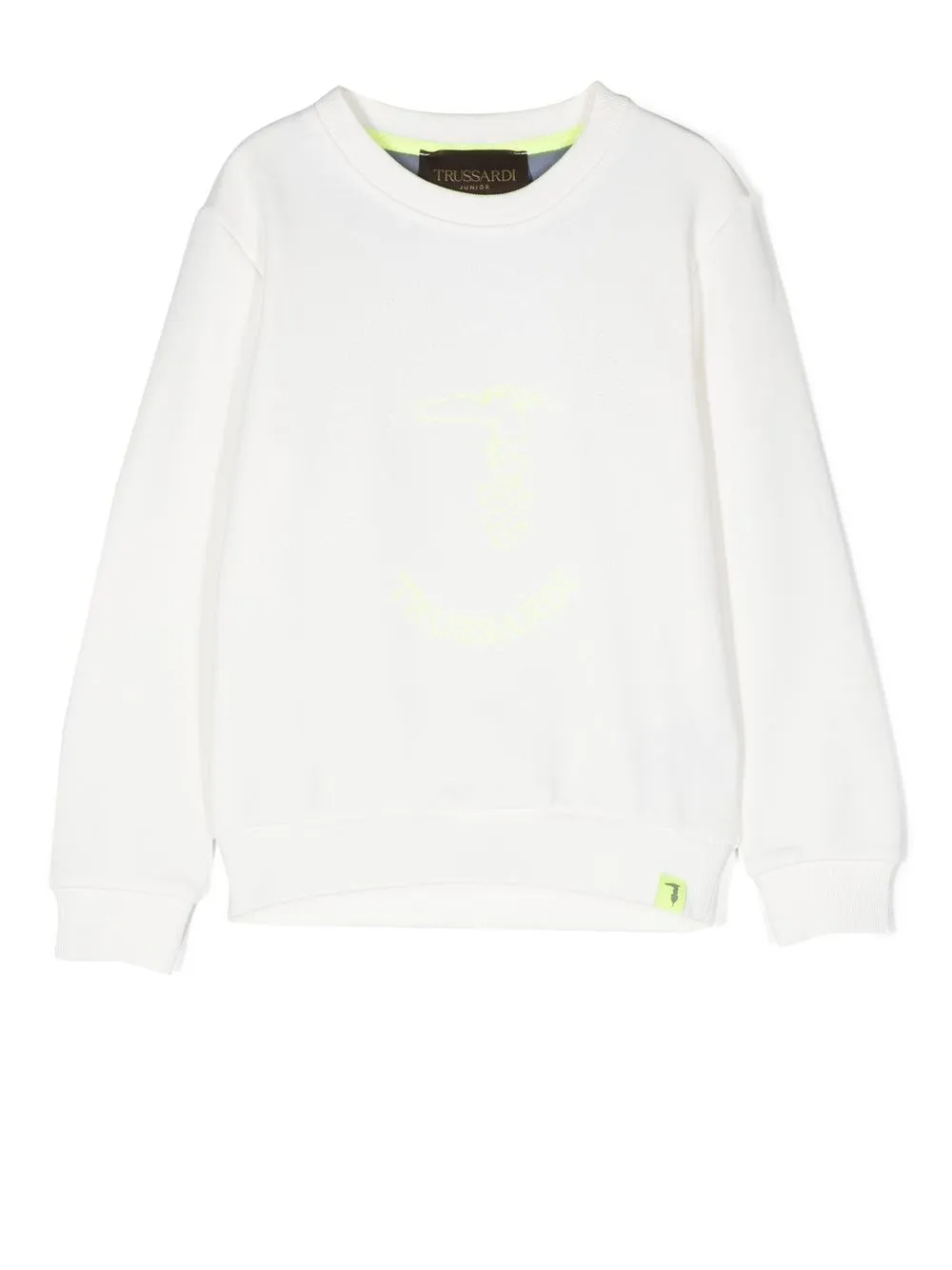 

TRUSSARDI JUNIOR playera con detalle bordado - Blanco