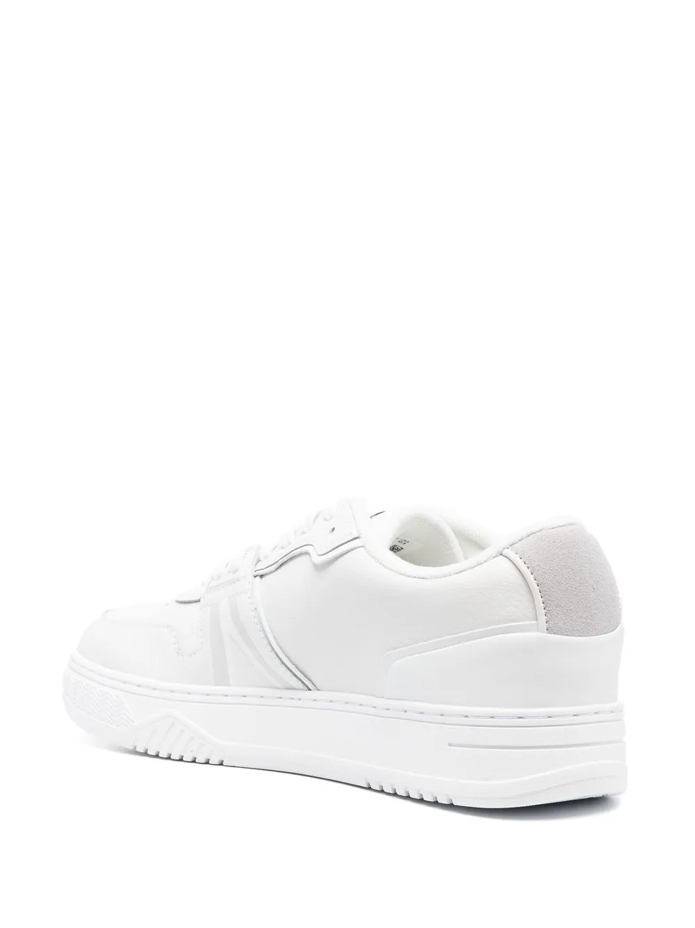  Lacoste Perforierte Sneakers   Weiß 