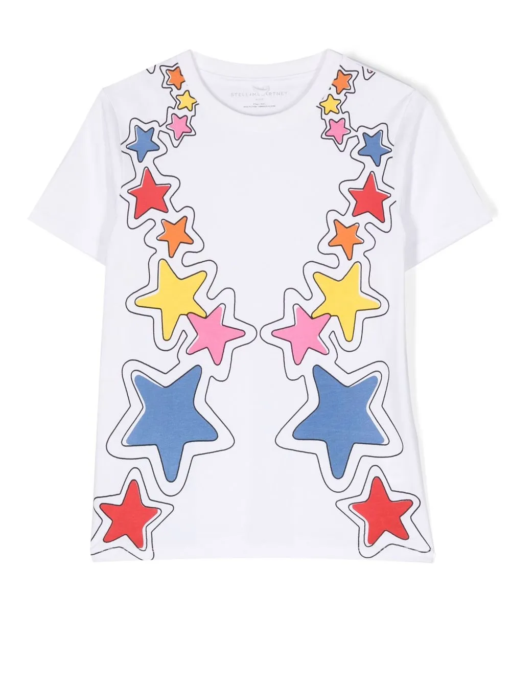 

Stella McCartney Kids star-print short-sleeved T-shirt - White