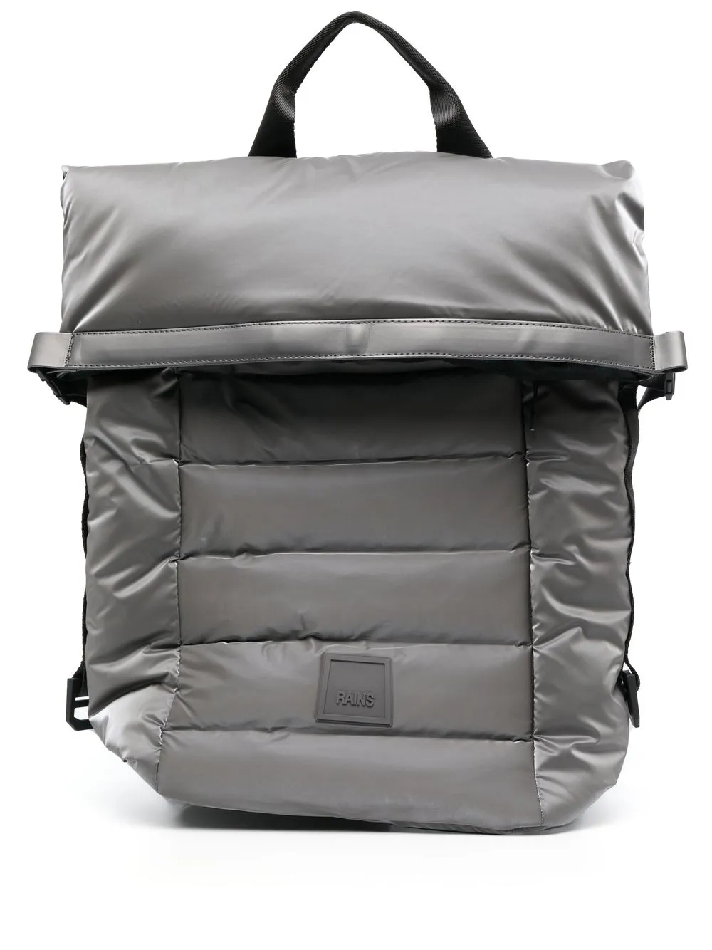 

Rains padded buckle-fastening backpack - Silver