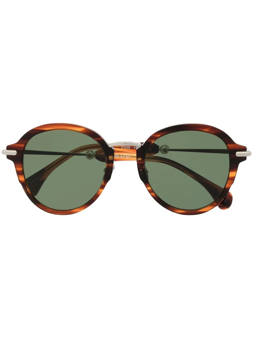 

BAPY BY *A BATHING APE® BAPY 001 round-frame sunglasses - Brown