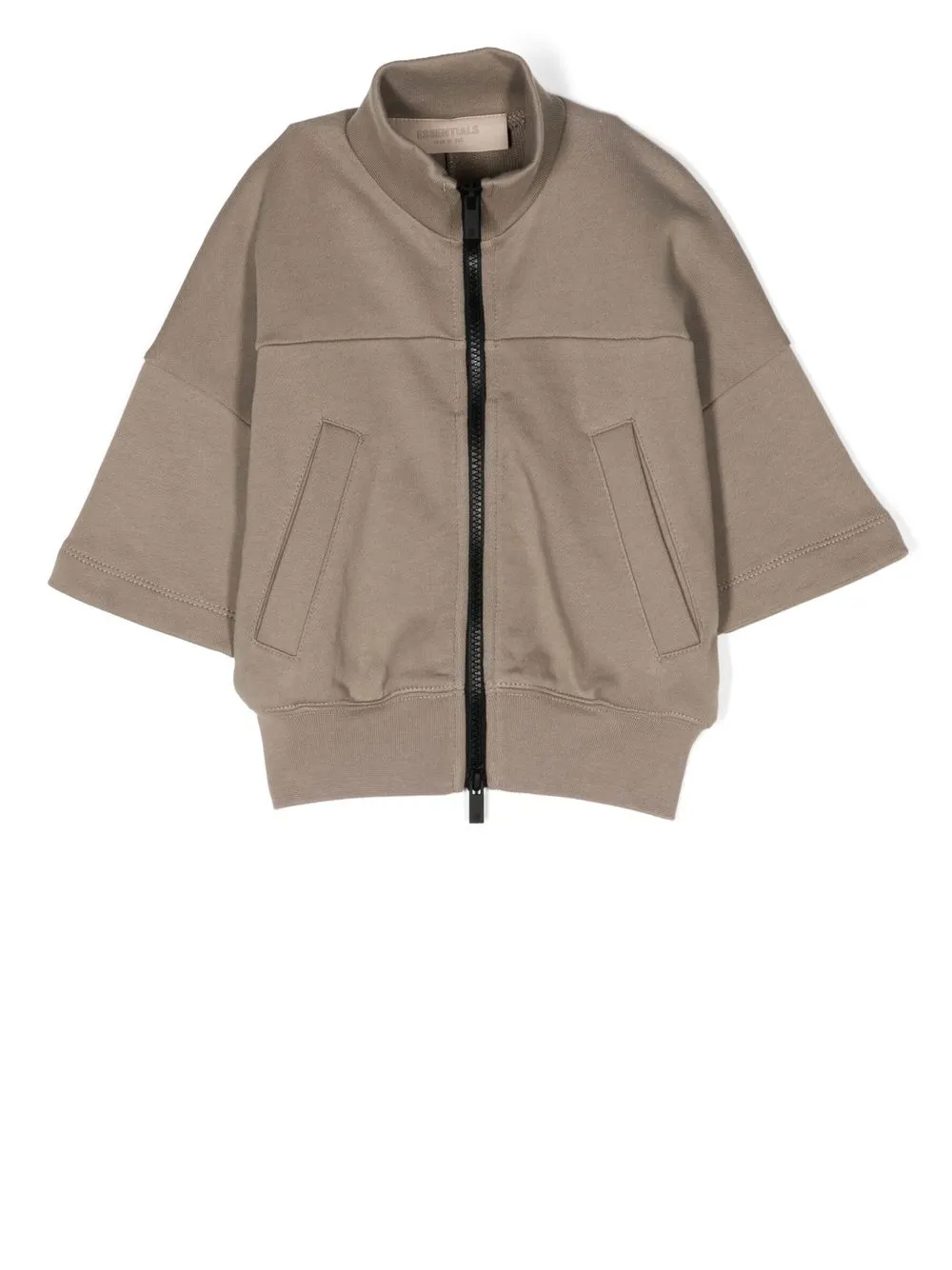

FEAR OF GOD ESSENTIALS zip-up wide-sleeve jacket - Green