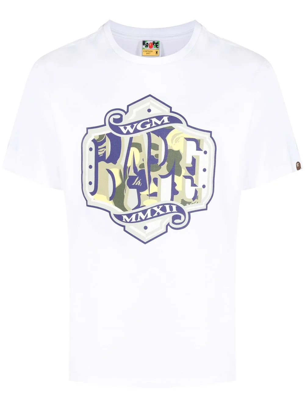 

A BATHING APE® graphic-print T-shirt - White