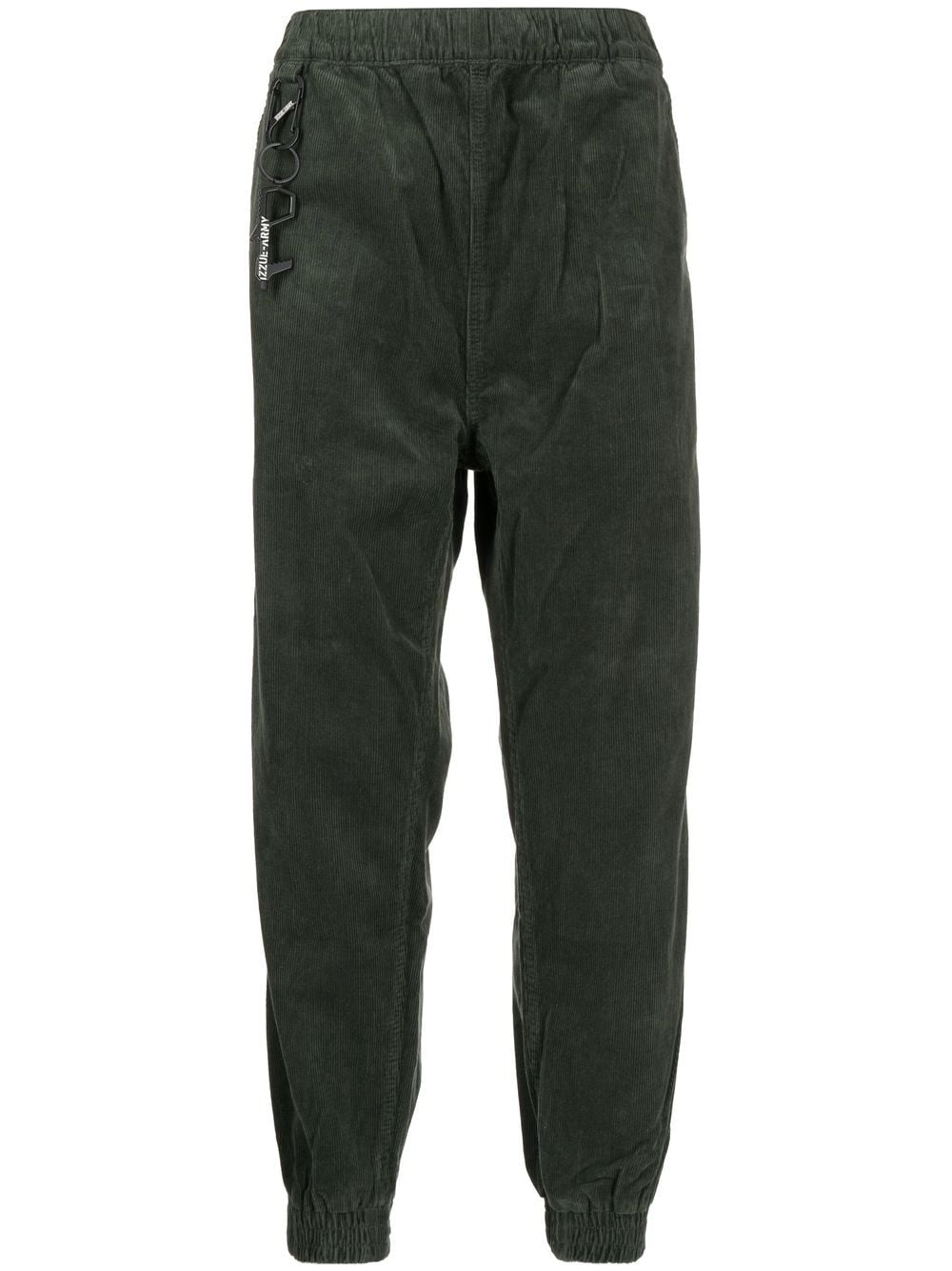 

izzue corduroy four-pocket slim trousers - Green