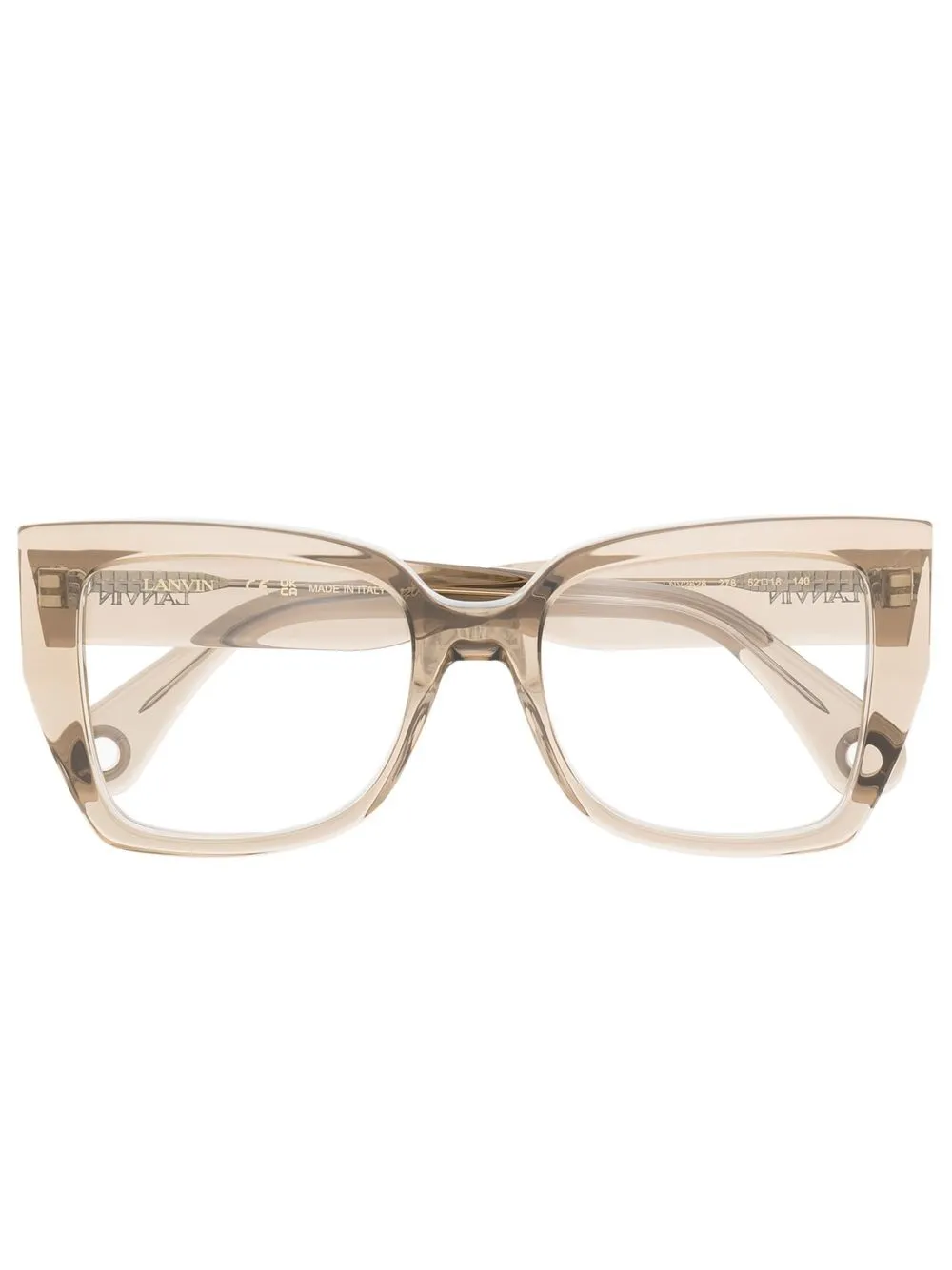 

Lanvin lentes LNV2627 con armazón cat eye - Marrón