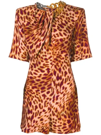 ワンピース STELLA MCCARTNEY SPOTTED PRINT MINI DRESS Stella McCartney Spotted Print Mini Dress Stella McCartney