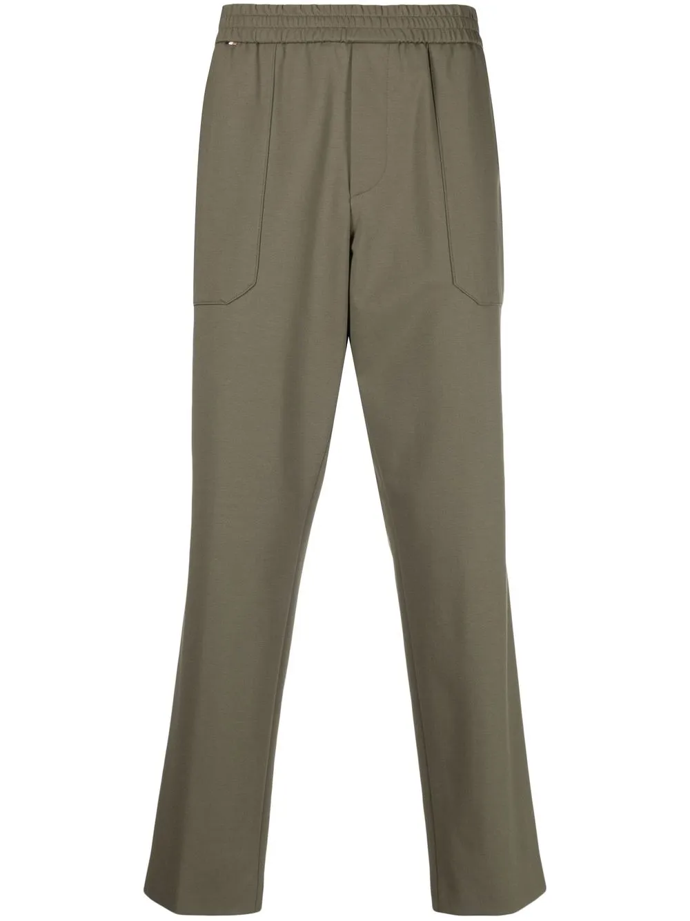 

BOSS Parin logo patch track pants - Green