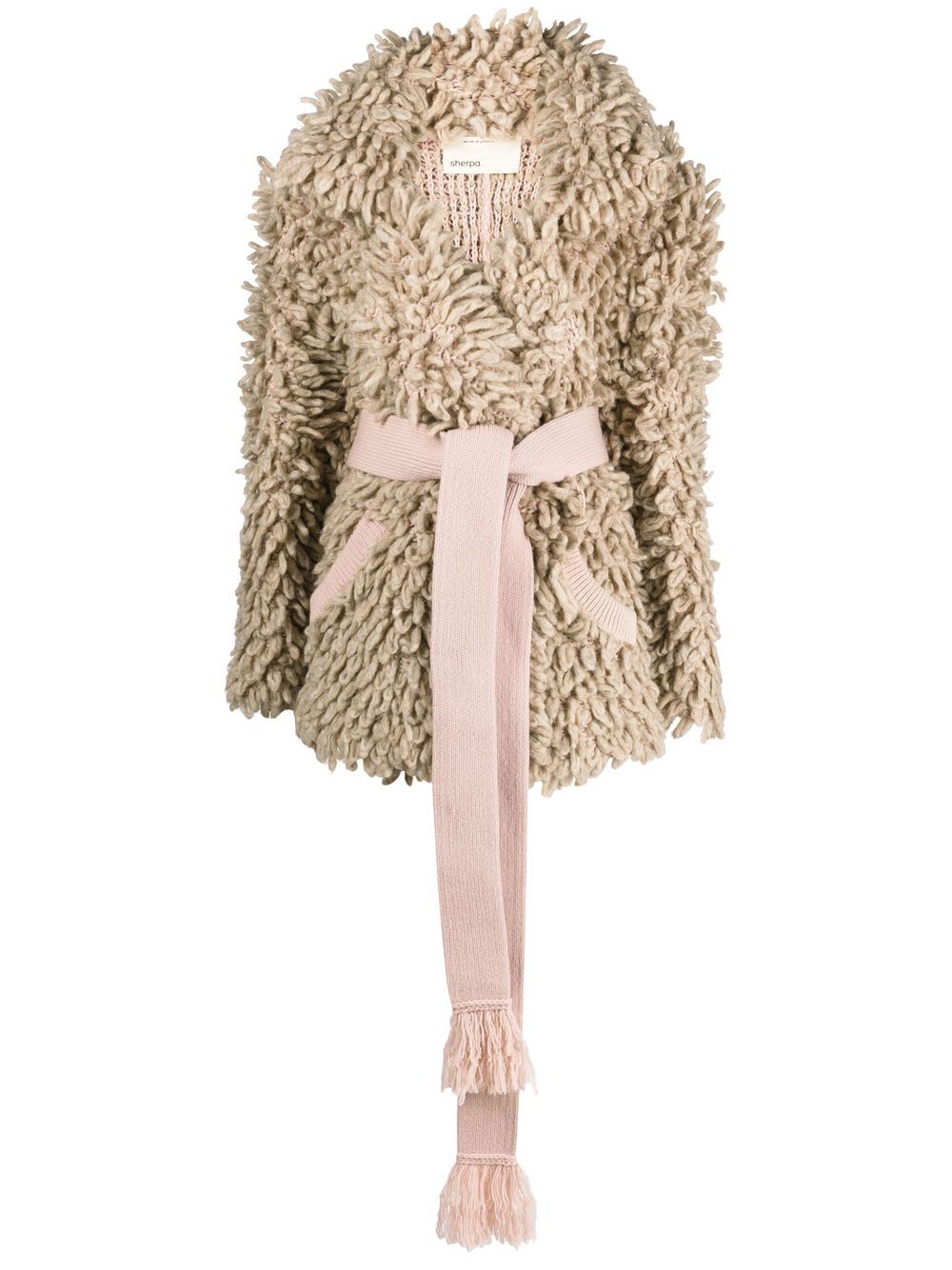 faux-fur fluffy coat