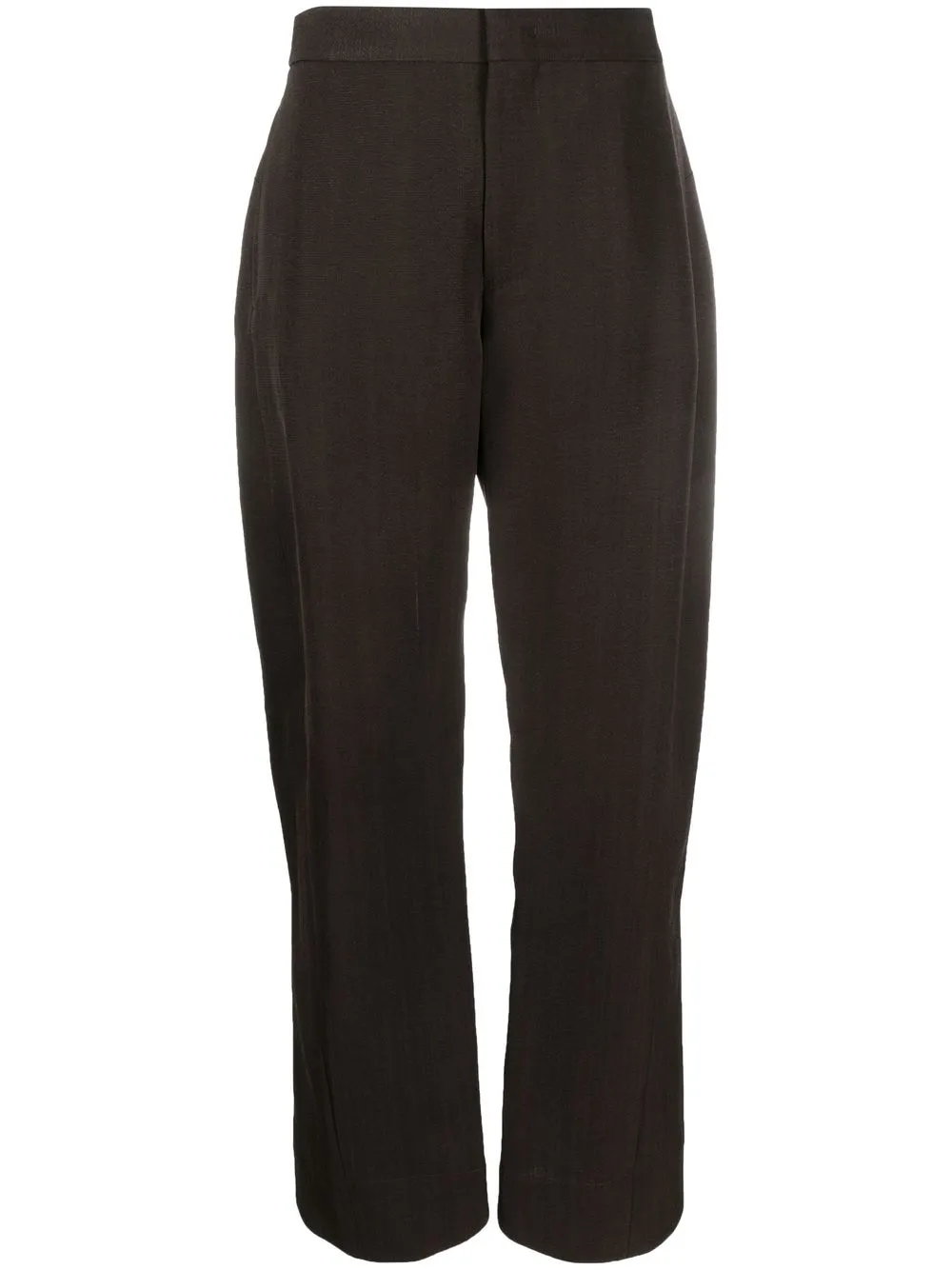 

Jil Sander mid-rise wide leg trousers - Brown