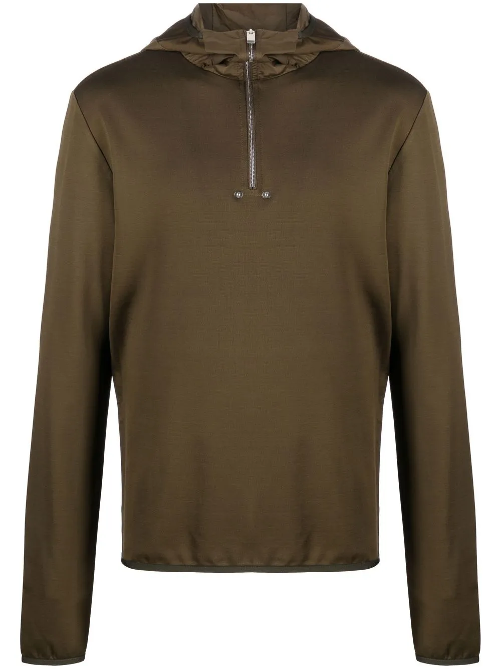 

1017 ALYX 9SM hoodie con medio cierre - Verde