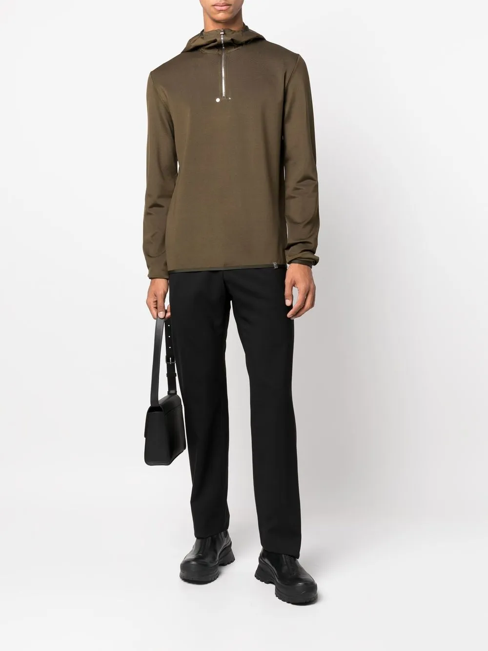 1017 ALYX 9SM Hoodie met halve rits - Groen