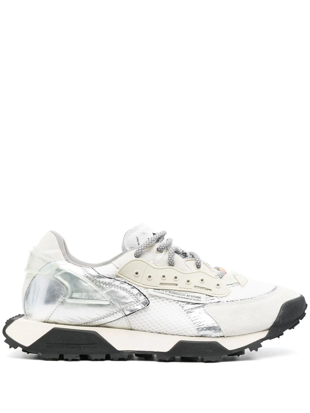 

RUN OF Revolt low-top sneakers - Silver