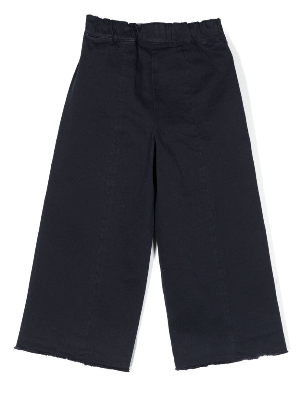 Image 2 of Il Gufo elasticated wide-leg trousers