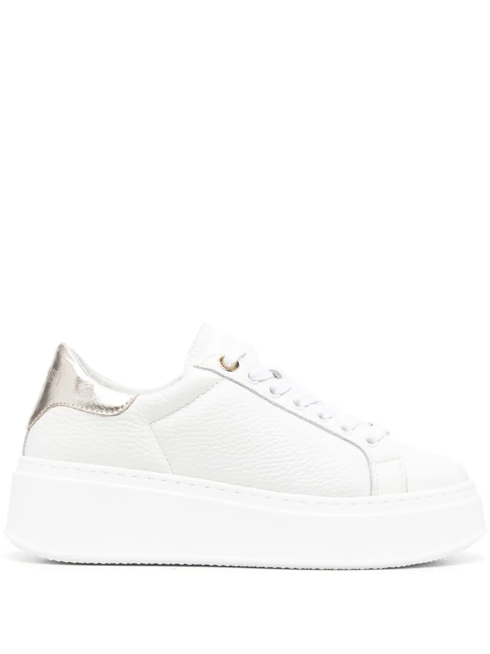 

TWINSET low-top leather sneakers - White
