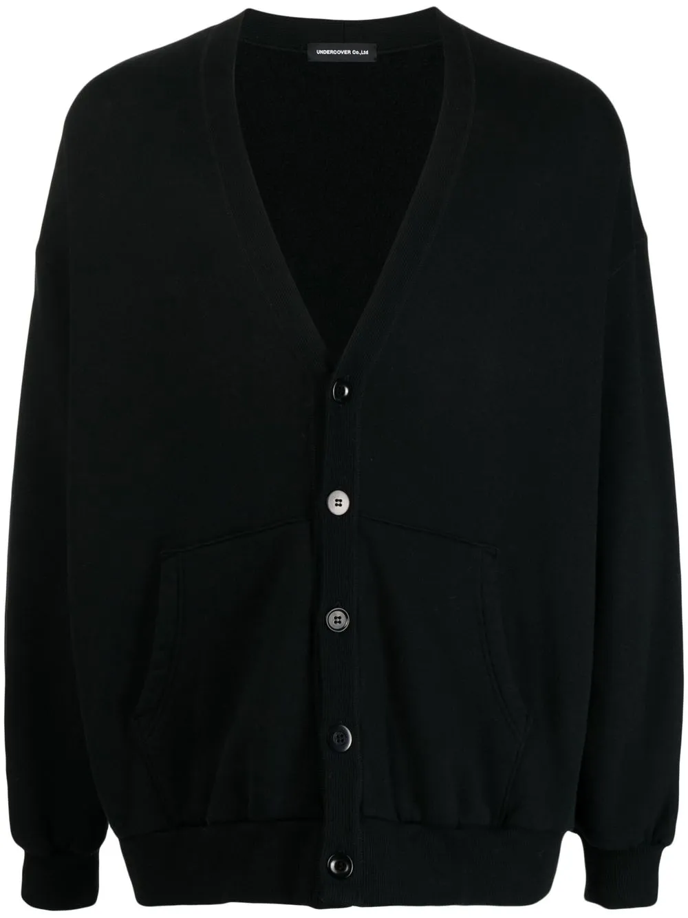 

Undercover button-through cotton cardigan - Black