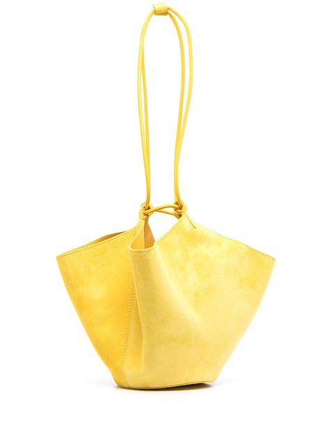 KHAITE Lotus drawstring shoulder bag