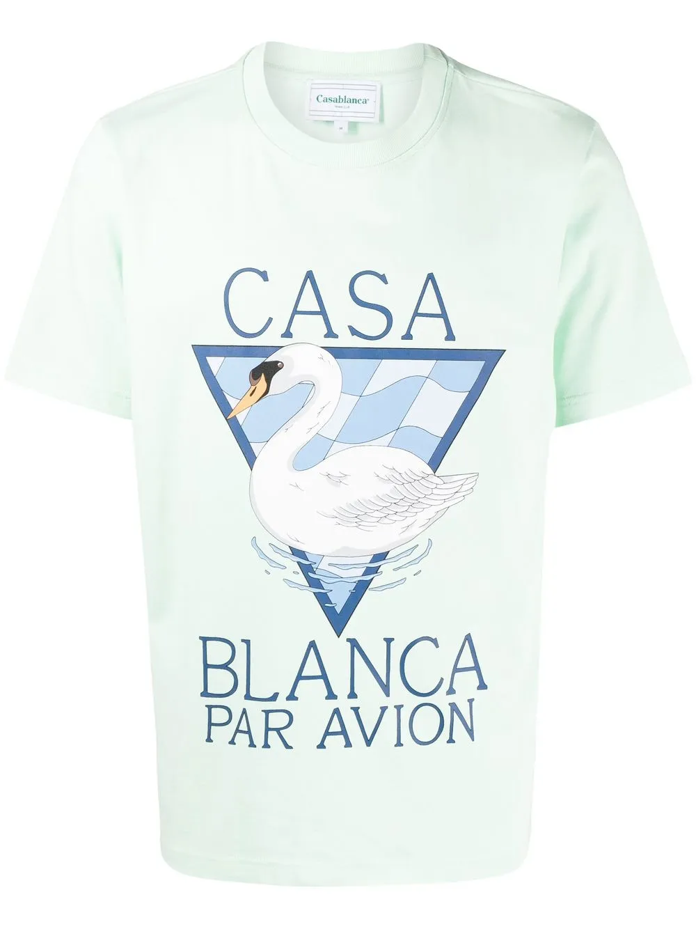 

Casablanca logo-print short-sleeved T-shirt - Green