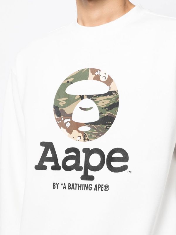 AAPE BY *A BATHING APE® ロゴ スウェットシャツ - Farfetch