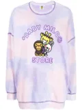 *BABY MILO® STORE BY *A BATHING APE® tie-dye branded sweatshirt - Purple