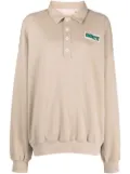 BAPY BY *A BATHING APE® polo-collar sweatshirt - Brown