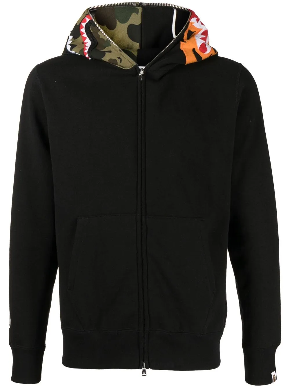 

A BATHING APE® hoodie con cierre - Negro