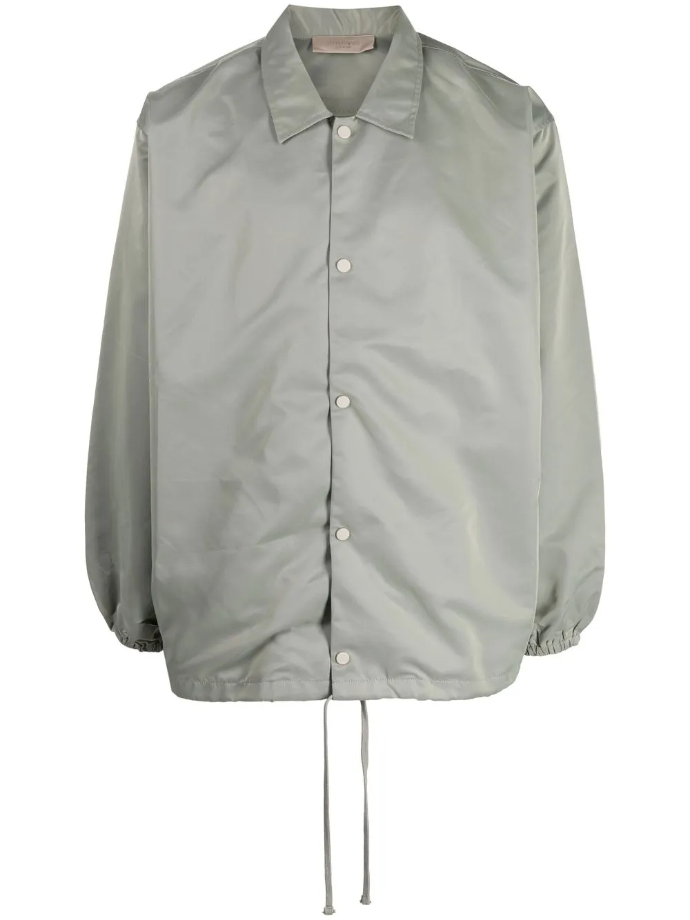 

FEAR OF GOD ESSENTIALS sobrecamisa con logo estampado - Verde