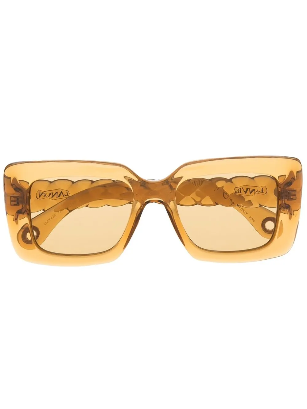 

Lanvin lentes de sol Twist - Amarillo