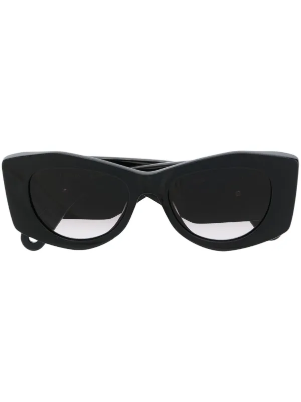 Lanvin Curb logo-plaque Sunglasses - Farfetch