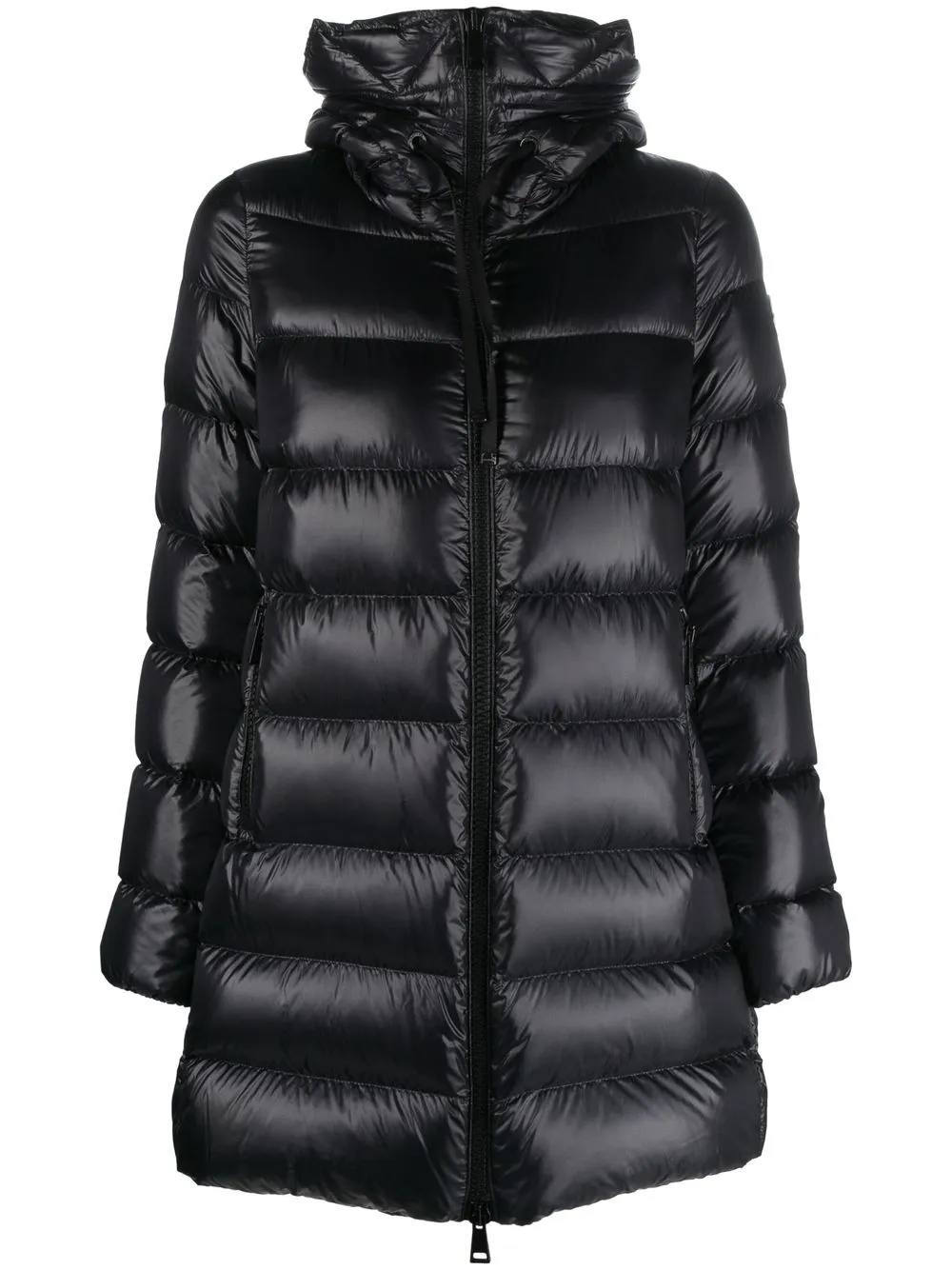 

Moncler zip-fastening padded coat - Black