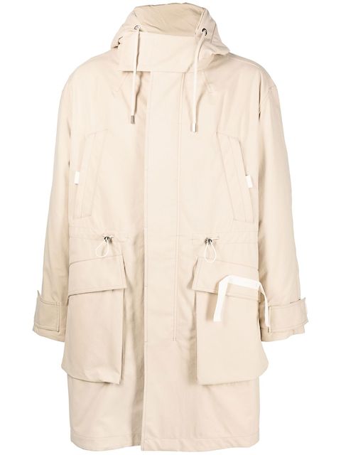 Jacquemus logo刺绣拉链外套